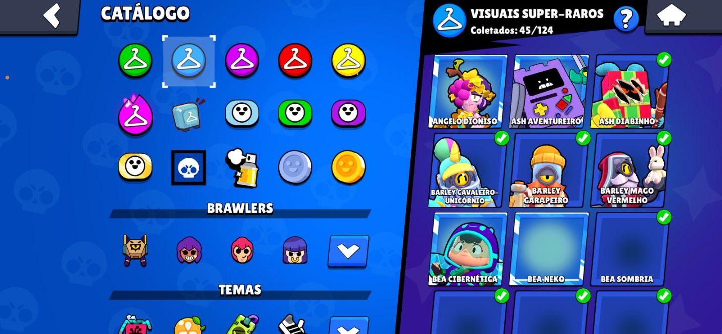 CONTA DE BRAWL STARS[25197 troféus+ rank max:mítico 1]