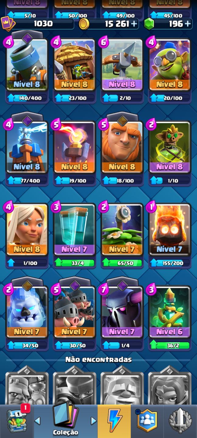 CONTA CLASH ROYALE - ARENA 16