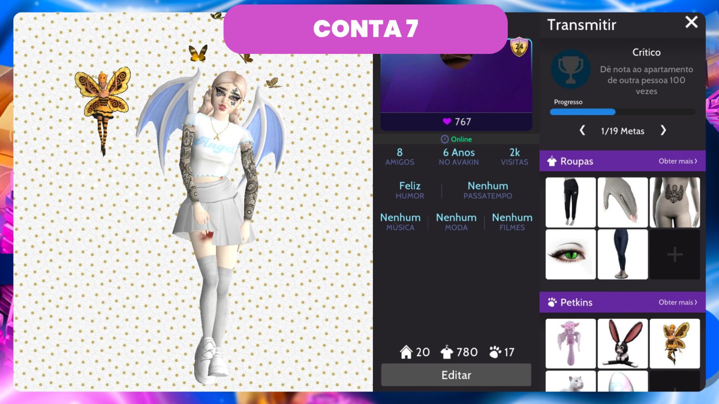 Contas Avakin Life | Melhores contas do Avakin