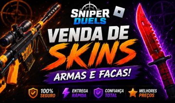 Armas, Facas e roleta de armas | Duelos de Sniper
