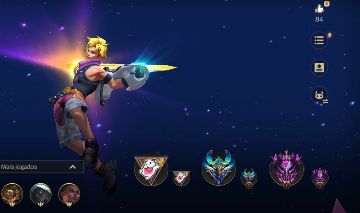 Conta Wild Rift elo Mestre 3 com passe ativo