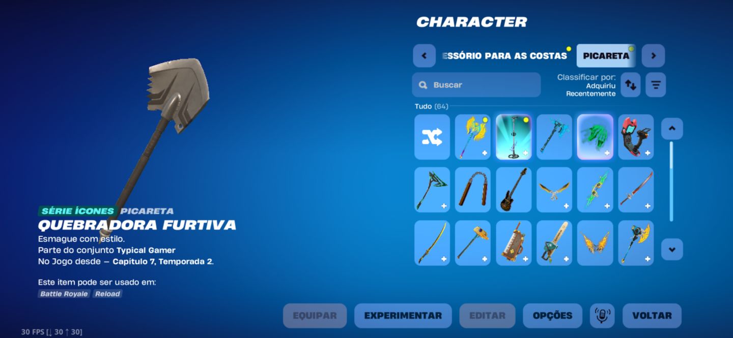 Conta de Fort 55 skin é mto mais