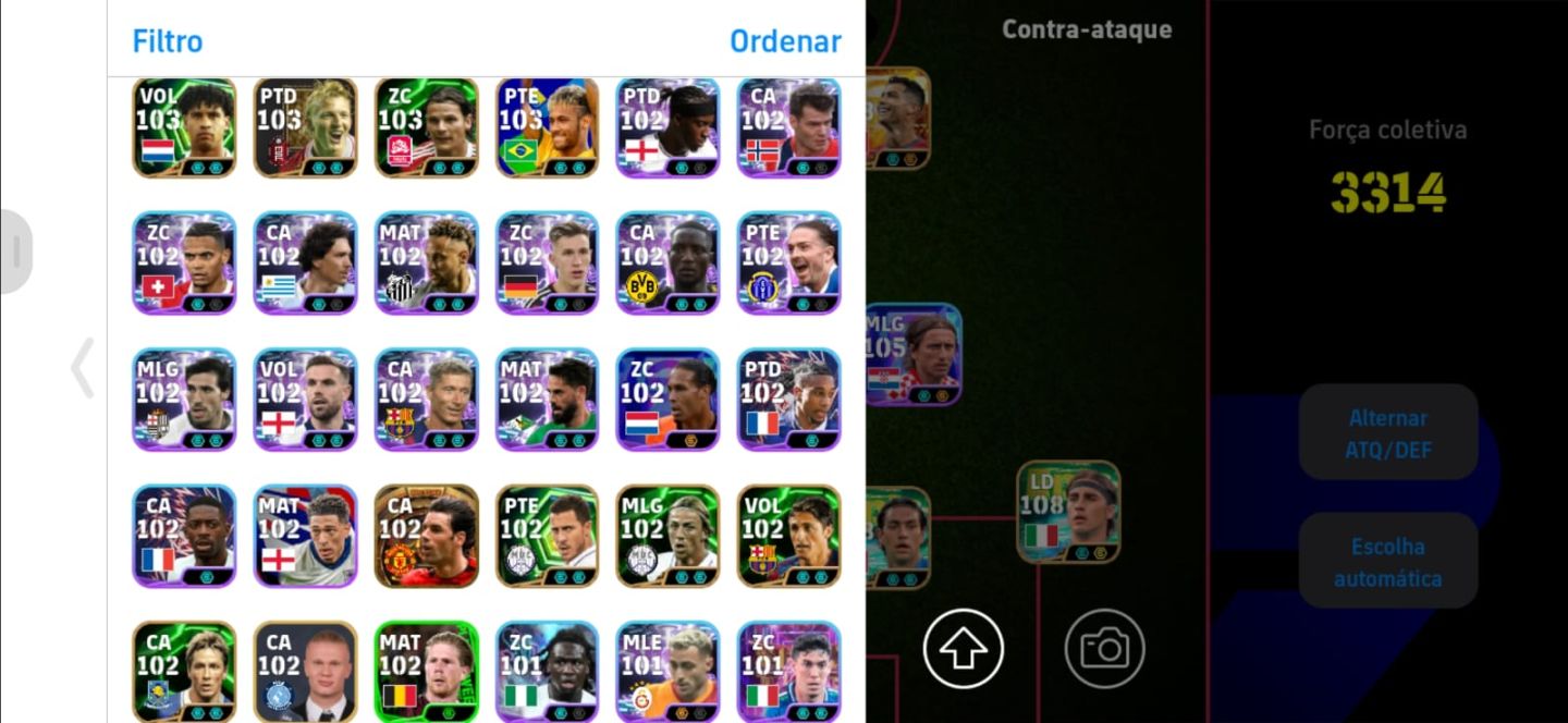 (20% off) Conta efootball gemada ataque da copa