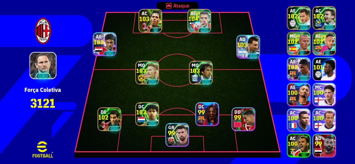 Conta Efootball para iniciantes 3120+