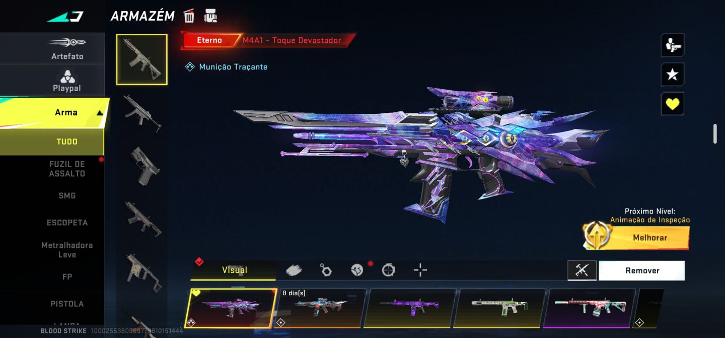 Conta Blood Strike Competitiva (Lenda) Full Acesso com Várias Skins