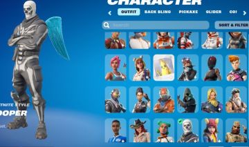 Conta fortnite mais de +100 skins com machado do kratos, skins exclusiv e passes
