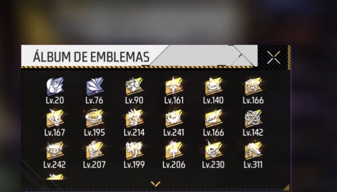 Conta free fire prime 8 gemada