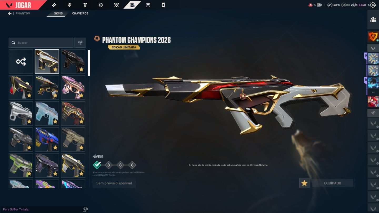 CONTA DE VALORANT FULL SKIN (PROMOÇÃO INEDITA)