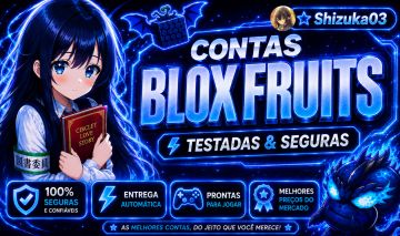 [PROMOÇÃO FÉRIAS] CONTAS - BLOX FRUITS | EVOLUA COM AS MELHORES CONTAS E PREÇOS!