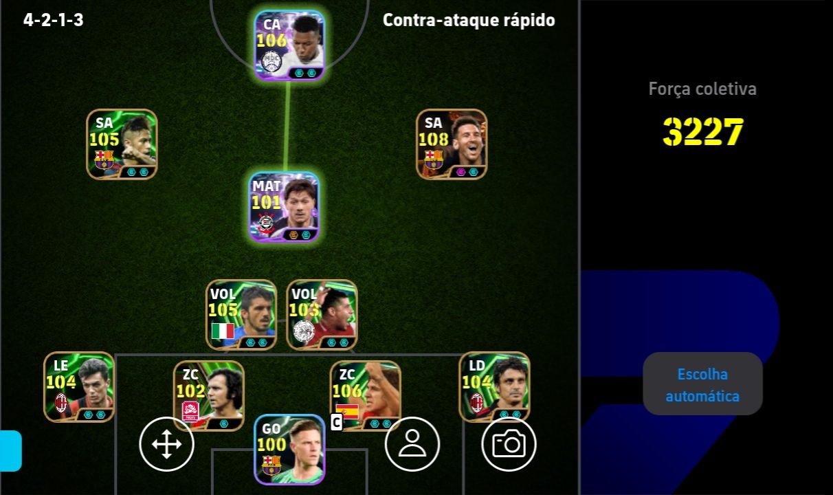 Conta com trio MSN a braba !