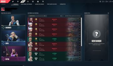 Conta de Valorant Ouro - Sem skins apenas com rank liberado
