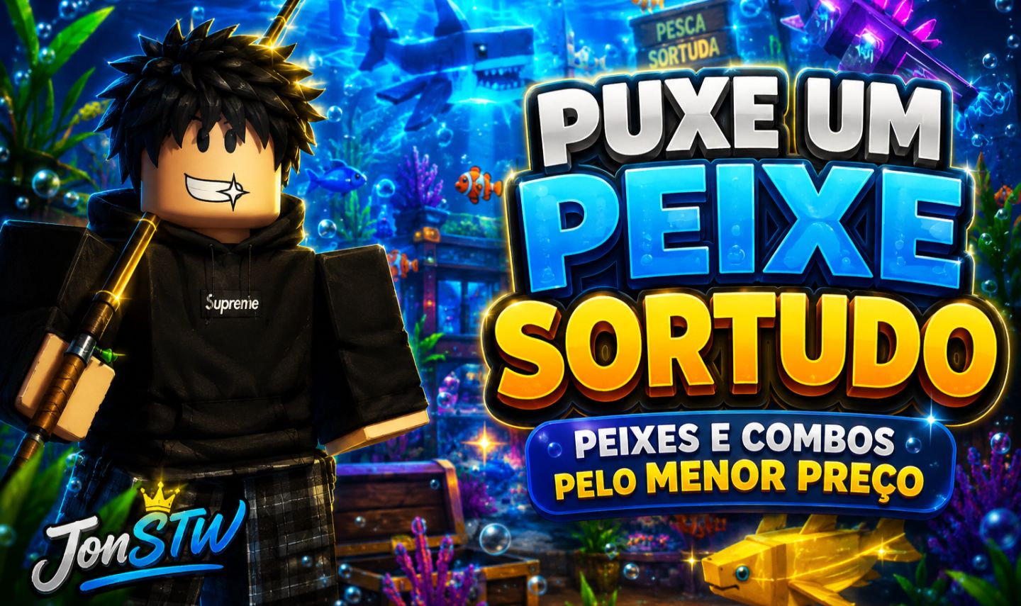 [PUXE UM PEIXE SORTUDO] PEIXES E COMBOS PELO MENOR PREÇO | ENTREGA RÁPIDA!!