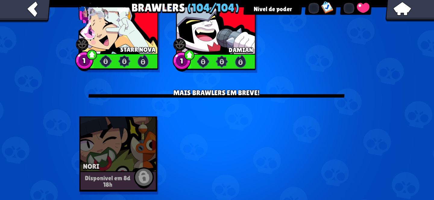 Essa conta muito boa de brawl stars conta full