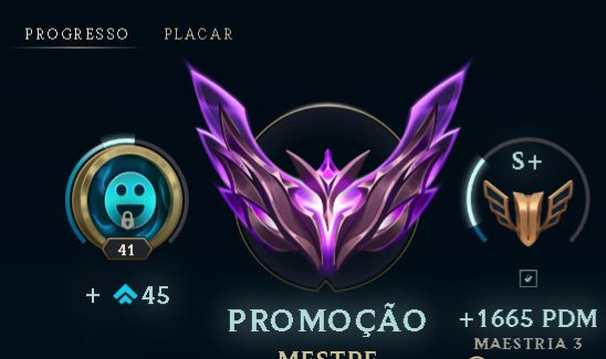 Conta league of legends master