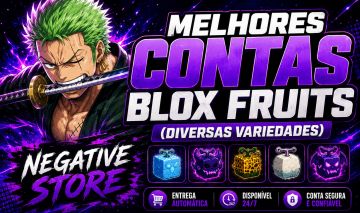 MELHORES CONTAS BLOX FRUITS (DIVERSAS VARIEDADES)