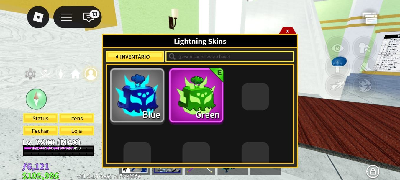 CONTA DE BLOX FRUITS ENDGAME