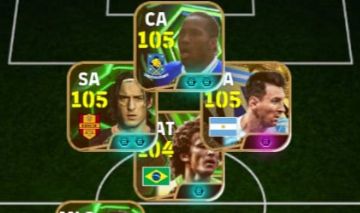 CONTA EFOOTBALL RARA! ZICO BUGADO + DROGBA + TOTTI E++!