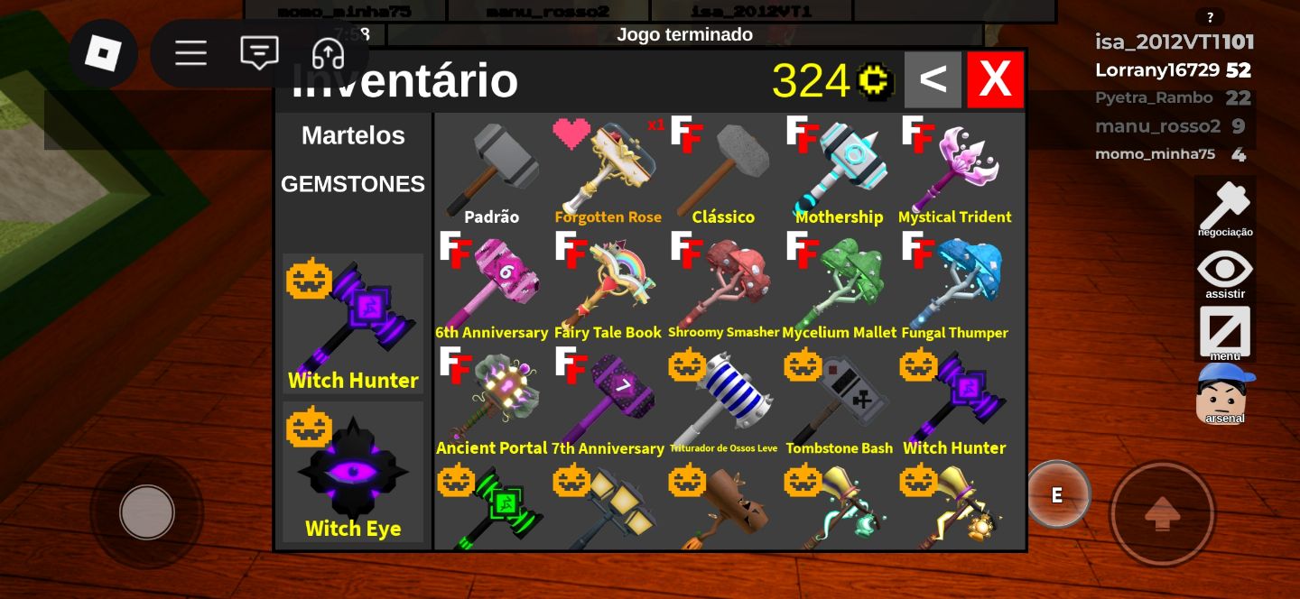 MARRETAS (FLEE THE FACILITY)Sets,marretas super baratinhas!