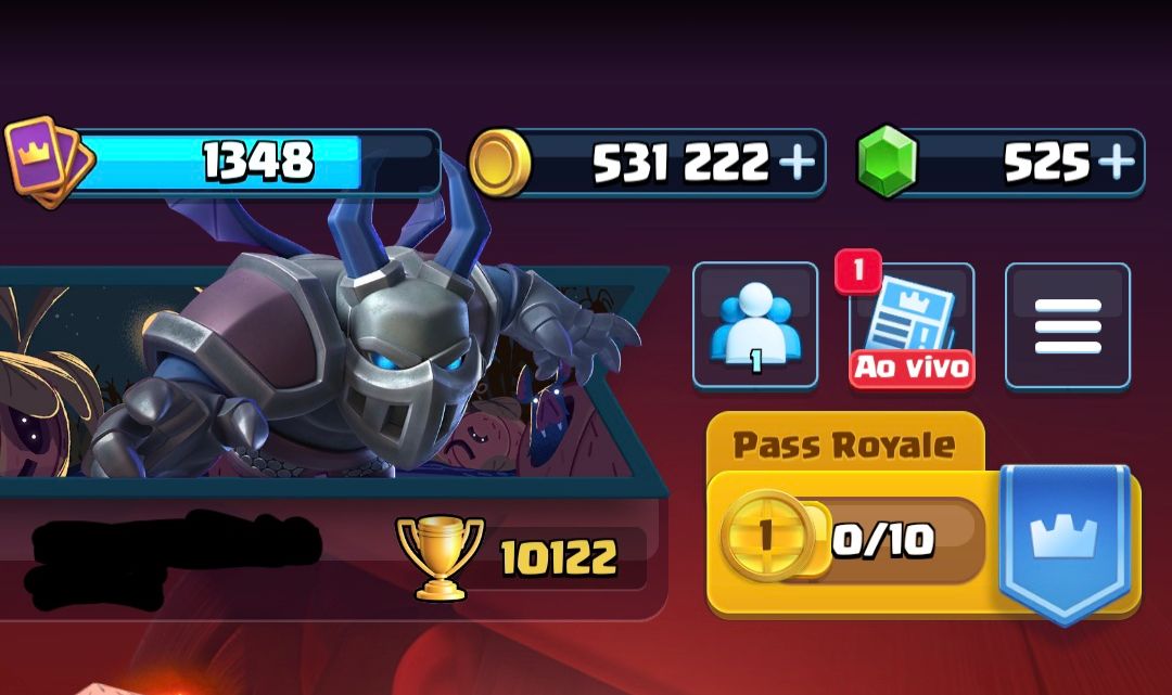Conta Clash Royale 10k+ Troféus