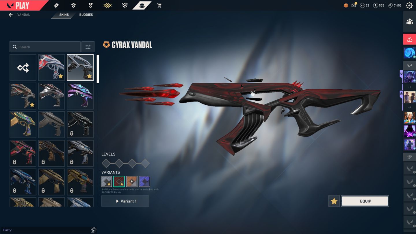 Conta valorant pick imortal 1
