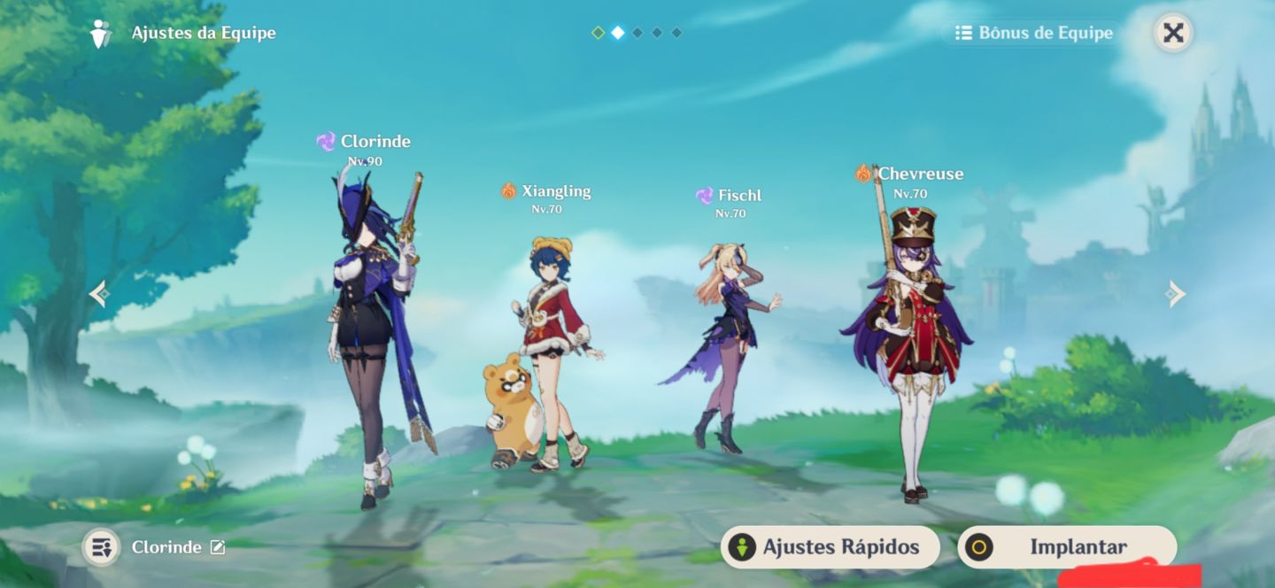 Conta Genshin impact Arlecchino C2 Lvl 90 e mais