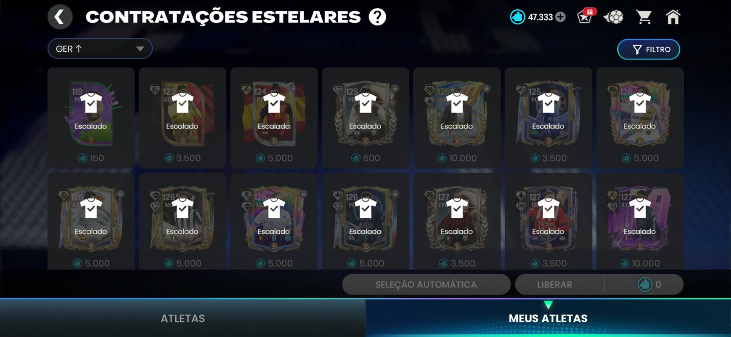Conta fc mobile ovver 126