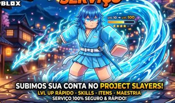 Project Slayer 2 (Upar conta, pegar itens, etc.)