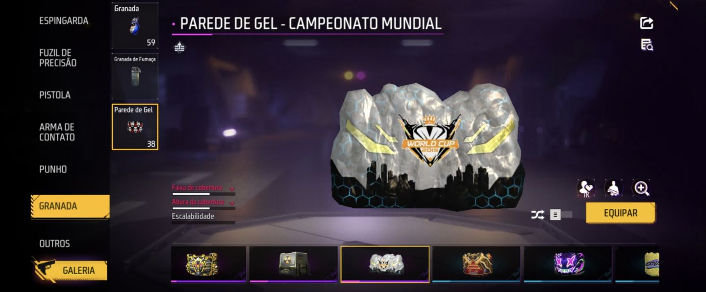 CONTA DE FREE FIRE MUITO GEMADA UMP E XM8 2 VELOCIDADE