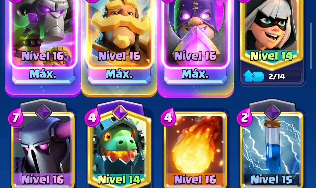 Conta de Clash Royale 11500+ Troféus