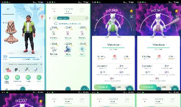 LVL 59 [22 SHINY] [Mewtwo shiny ] 1.0M STARDUST BARATO F013