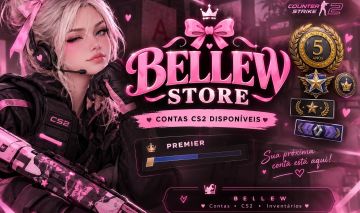 Contas CS2 Prime + Premier + Level Steam + Medalhas