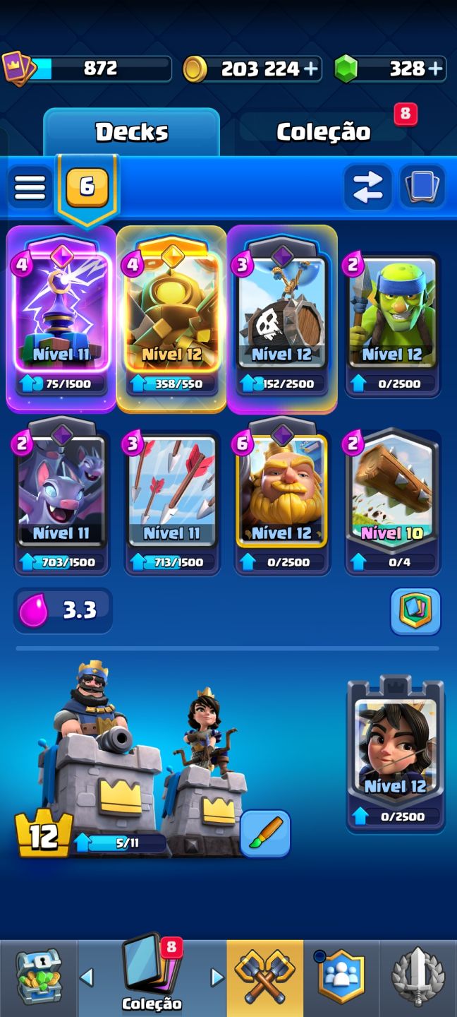 Conta de Clash 5k
