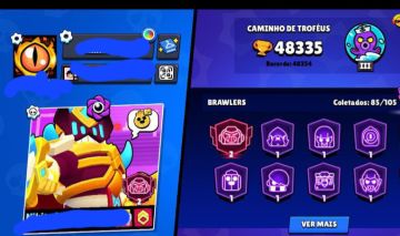 [BRINDE ESPECIAL] Brawl Stars 48K Troféus + Clash Royale 9K Troféus
