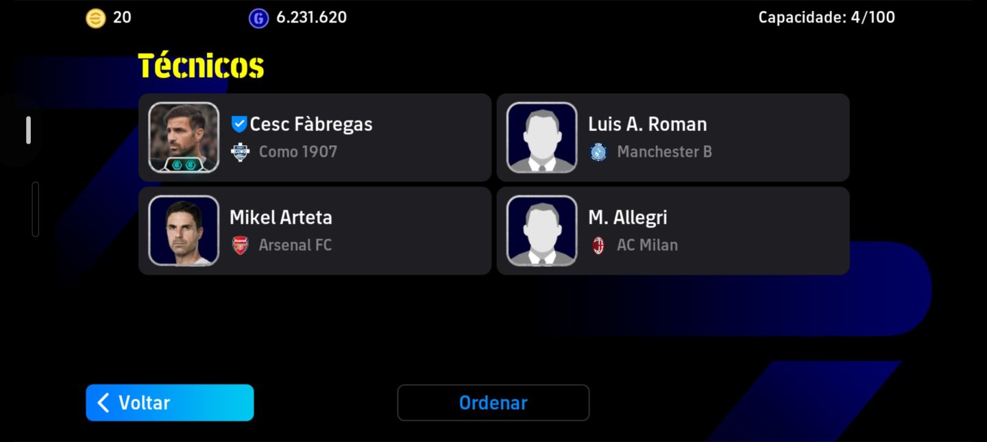 CONTA EFOOTBALL 3208 DE FORÇA COLETIVA CRISTIANO RONALDO BIG TIME