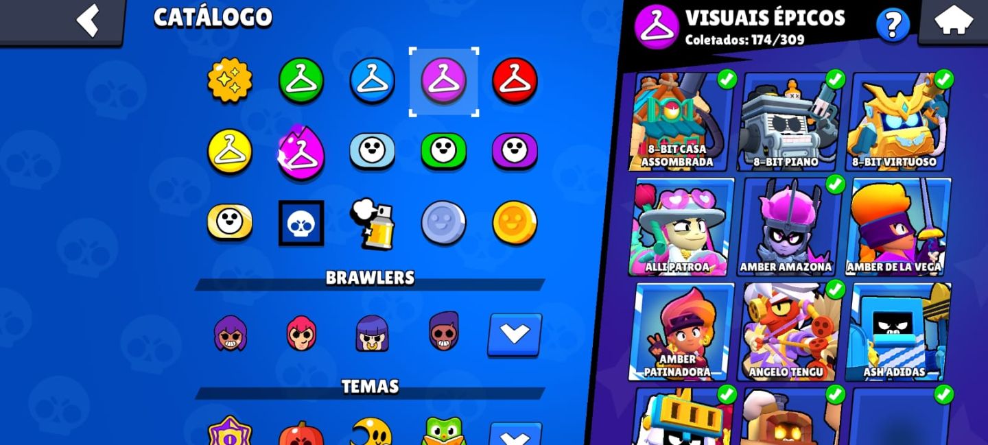 CONTA BRAWL STARS & CLASH ROYALE 2018/2017 COM TODOS OS BRAWLERS & CARTAS!