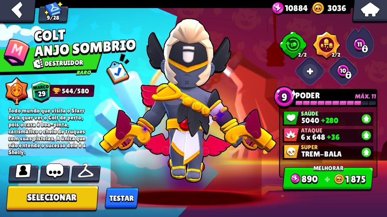 BRAWL STAR (+50 BRAWLS + 38 SKINS) /CONTA CLASH OF CLANS ( SEMI-FULL CV - 11)