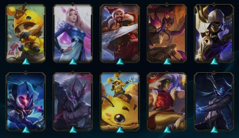 Conta Lol Platina 2 com Kassadin Costimo, Thresh Flor, Cait Acad, Nasus Inf - Fa