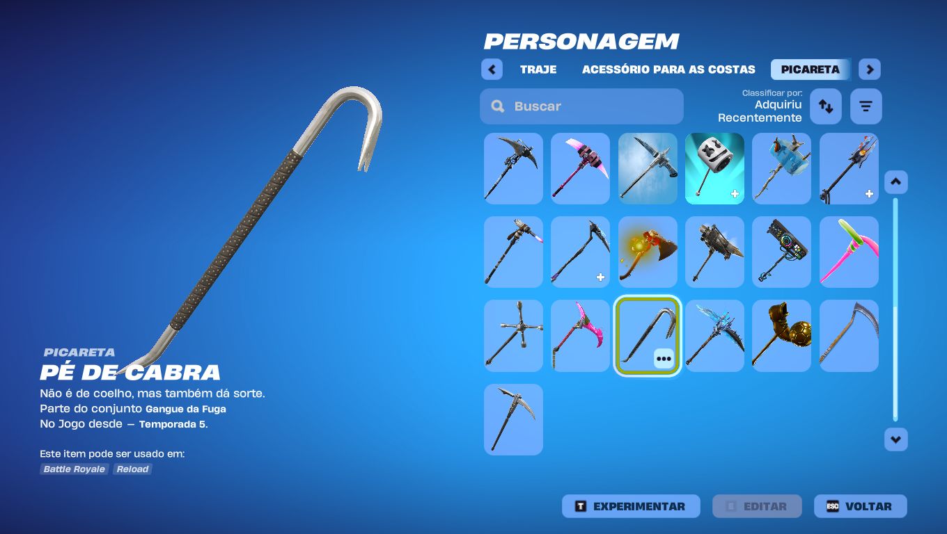 Conta Fortnite Fundador (+Salve o Mundo)