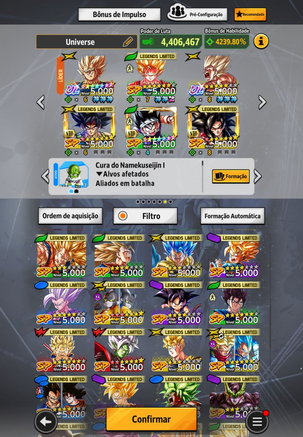 Conta mid game magin vegeta full 14 e hit full 14