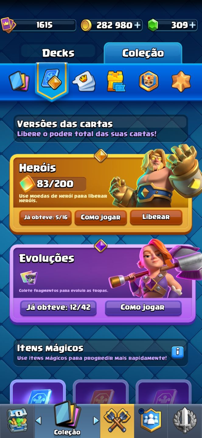 Conta clash royale nível 16.. mais de 13000 troféus