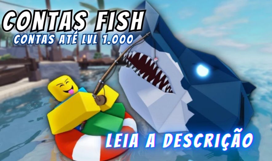 Conta FISCH! LVL 2000 C$400M+ 60+ Rods Liberadas + Rods Limitadas