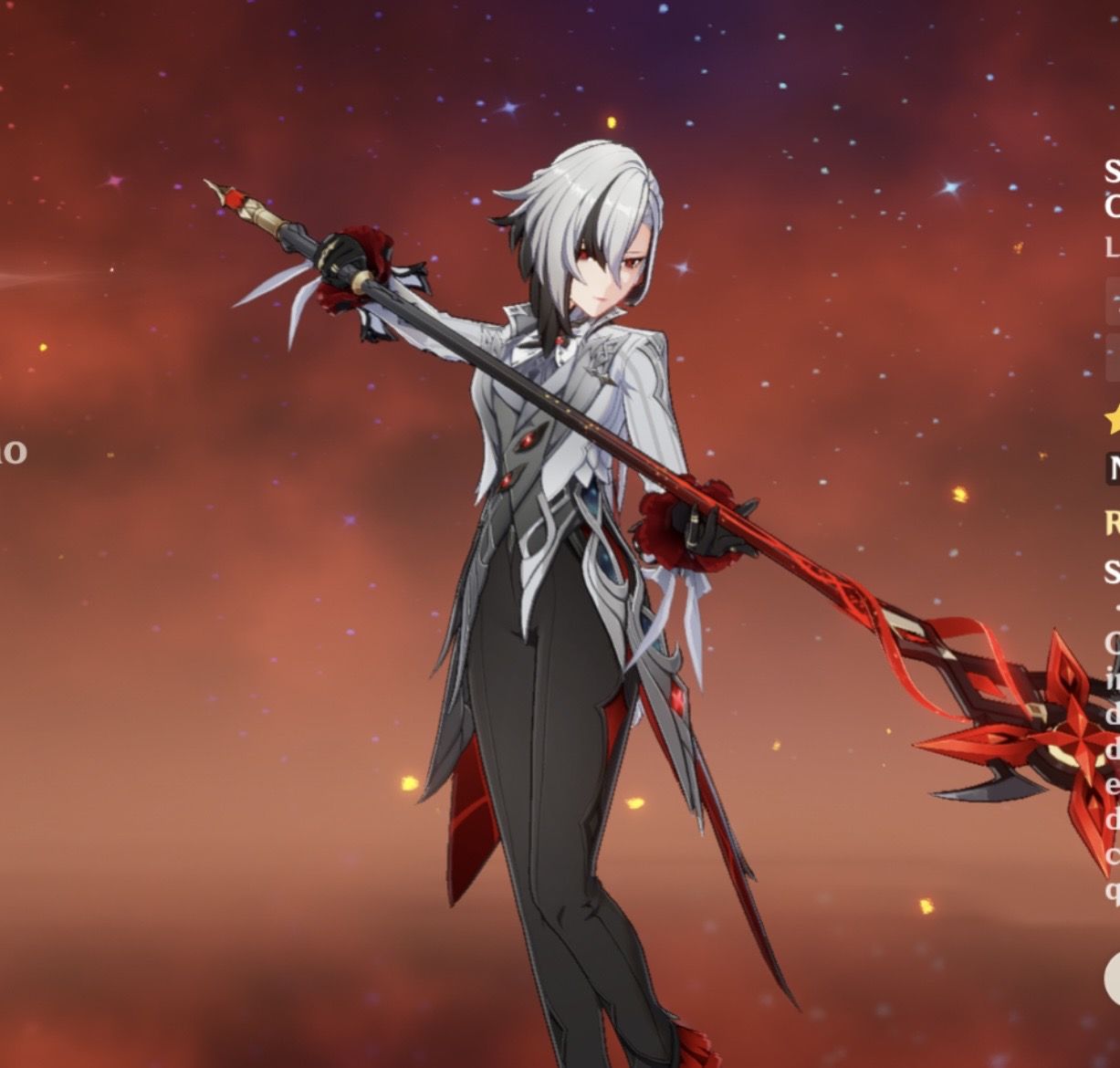 Conta de Genshin impact com personagens com constelações