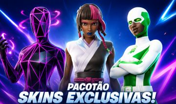 Conta Fortnite com 500 vbucks Skin Reação + skin iso + Varinha Estelar