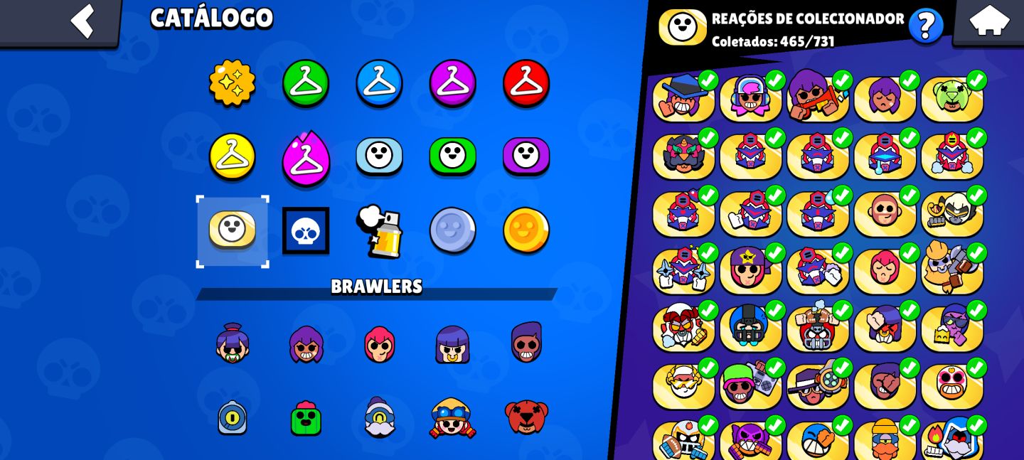 Brawl Stars 61K Troféus Conta Completa | 70 Brawlers | Muitos It