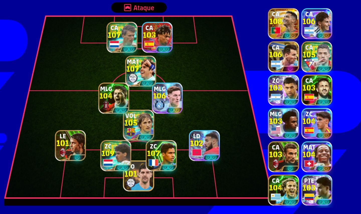 Conta Efootball 3260 de Força!!!