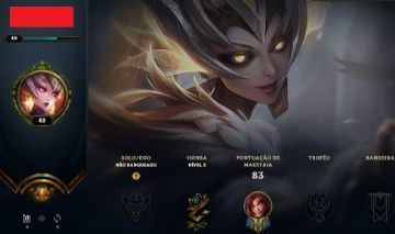 Conta lol main sup - unranked, 14 skins