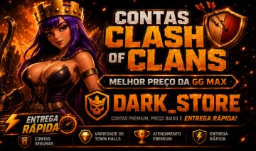 CONTAS CLASH OF CLANS 50% OFF | CV14 AO CV18 | OFERTA IMPERDÍVEL