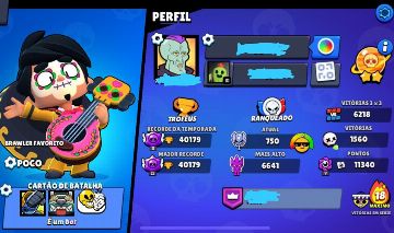 CONTA BRAWL STARS 2020. TODOS OS BRAWLERS E MUITAS SKINS