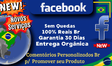 Facebook Serviços Reais e Brasileiros, Tudo feito de modo orgânico.