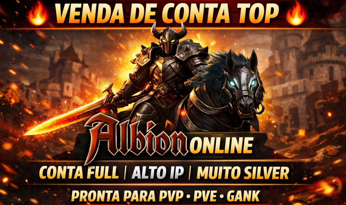 Conta Albion Online 3 BN + email prorio - SEM RMT / UNICO DONO+100m